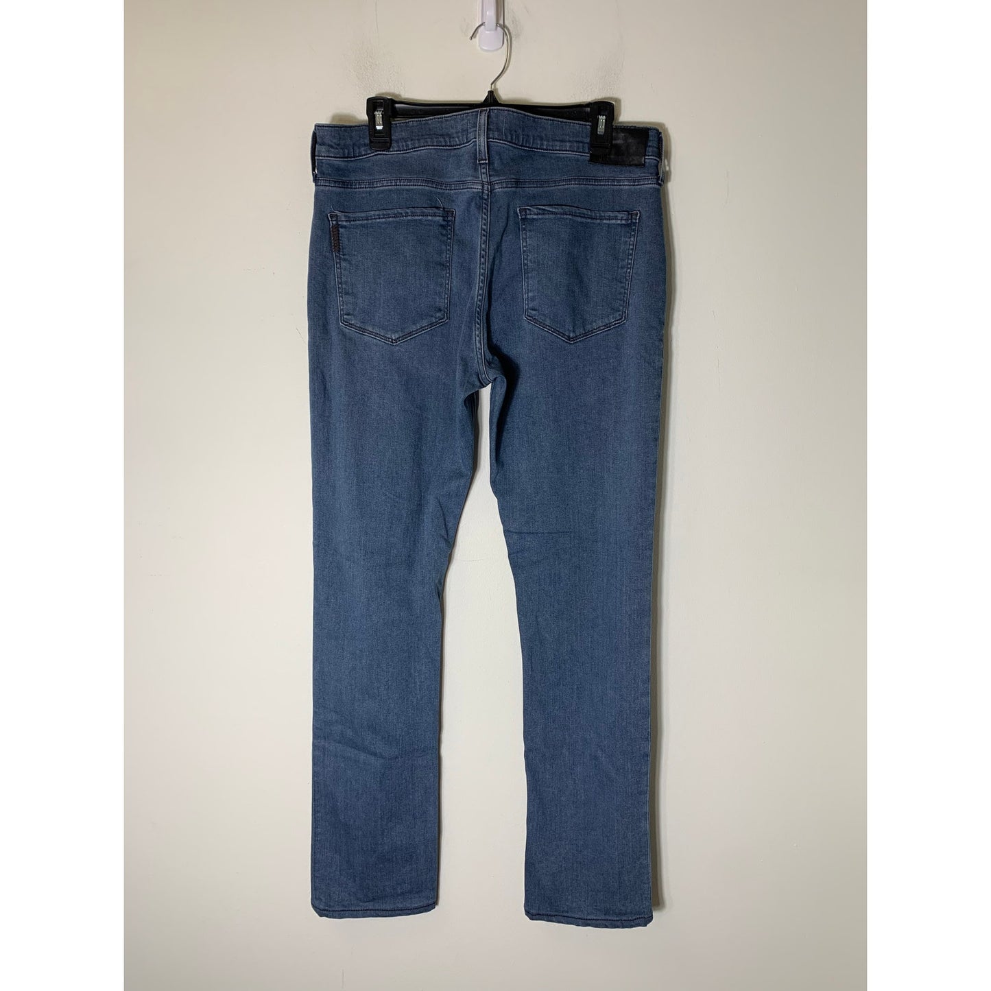 PAIGE Denim Straight Leg Blue Jeans Sz 34
