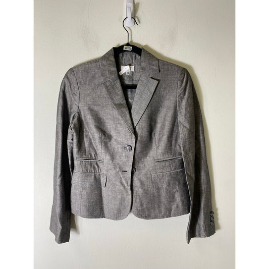 Ann Taylor Grey Lined Jacket. Sz 4