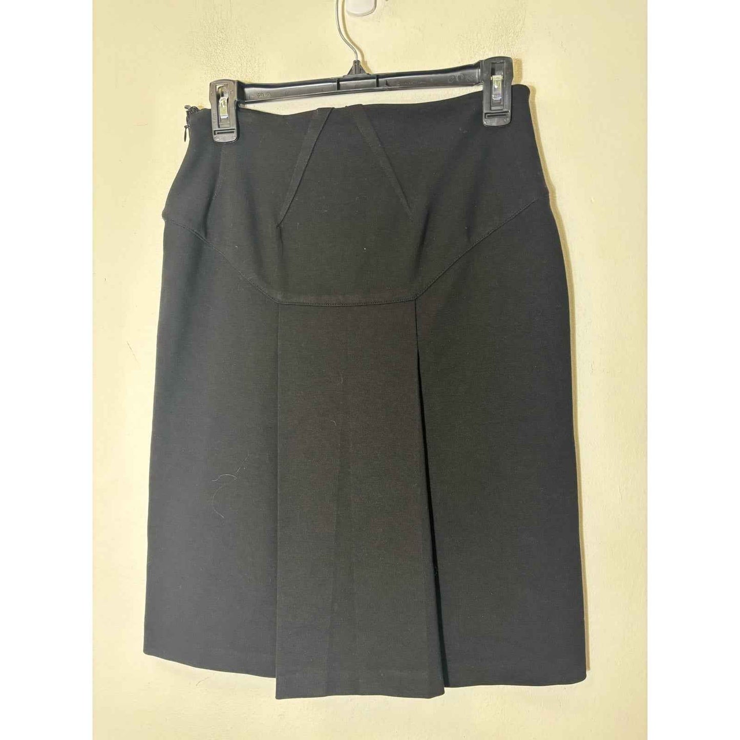 Diane Von Furstenberg Black Skirt Suit Set Sz 8