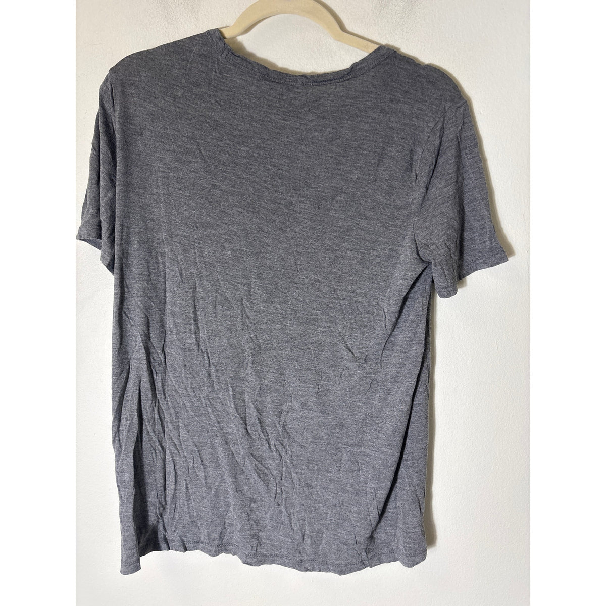 Alexander Wang Gray Short Sleeve Cotton Tee Sz M