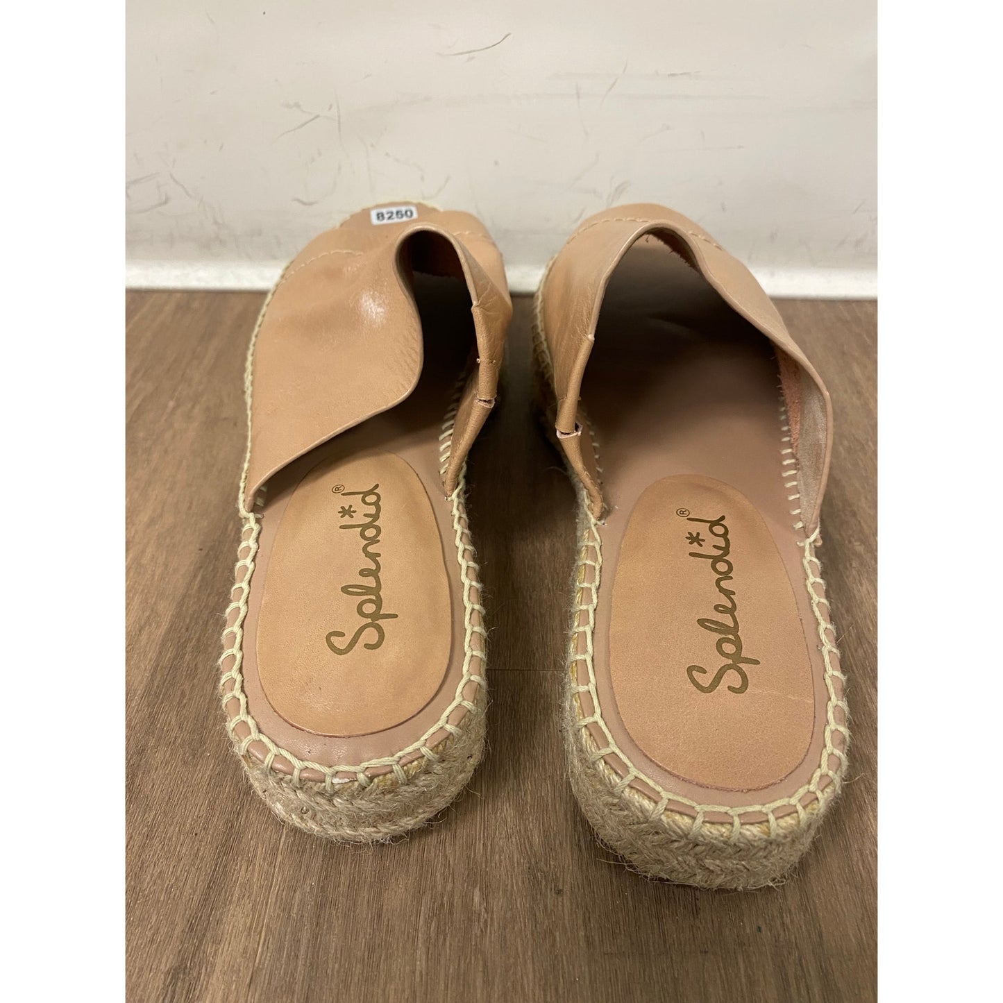 Splendid Soft Leather Slides Sz 9.5