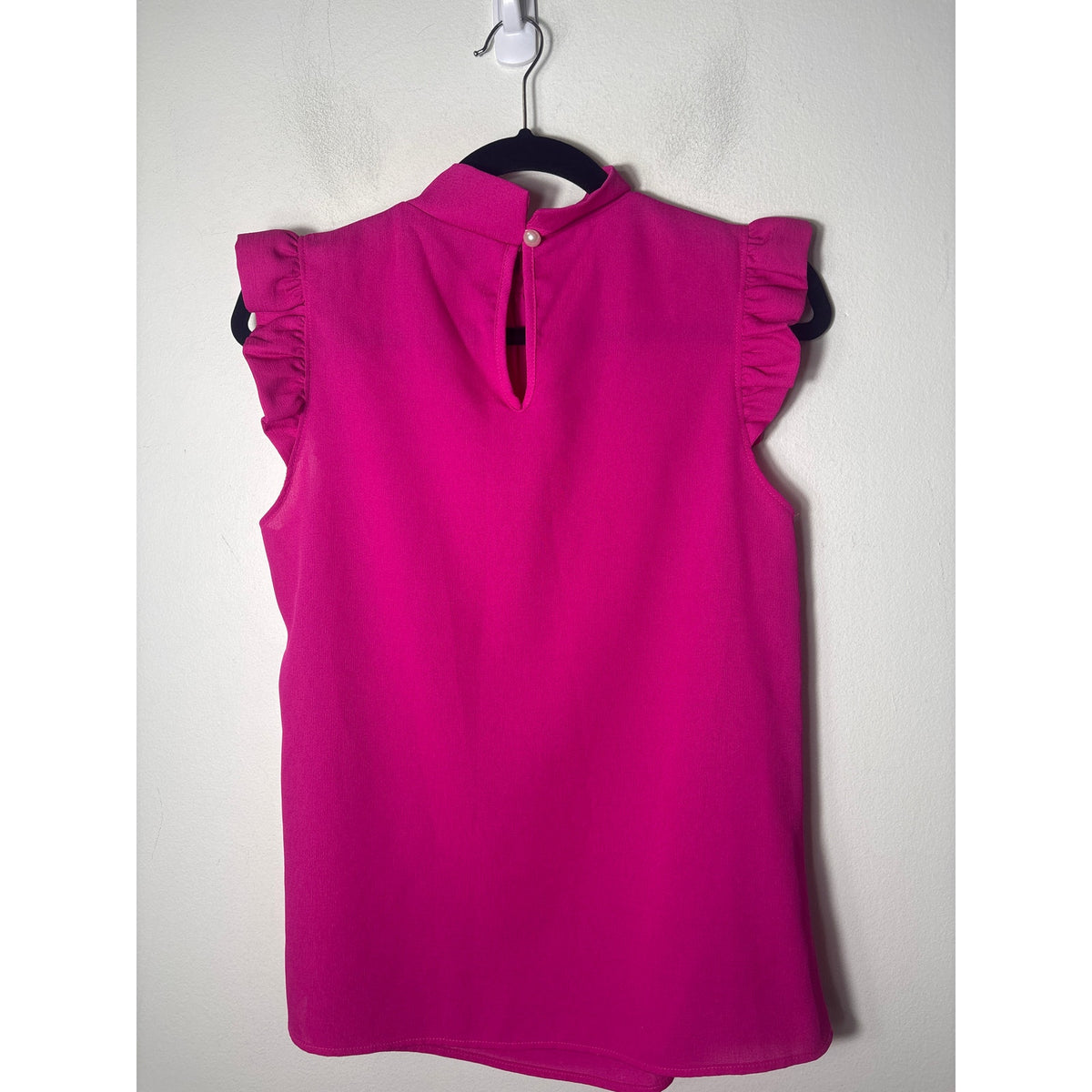 2 Hearts Hot Pink Top Sz S