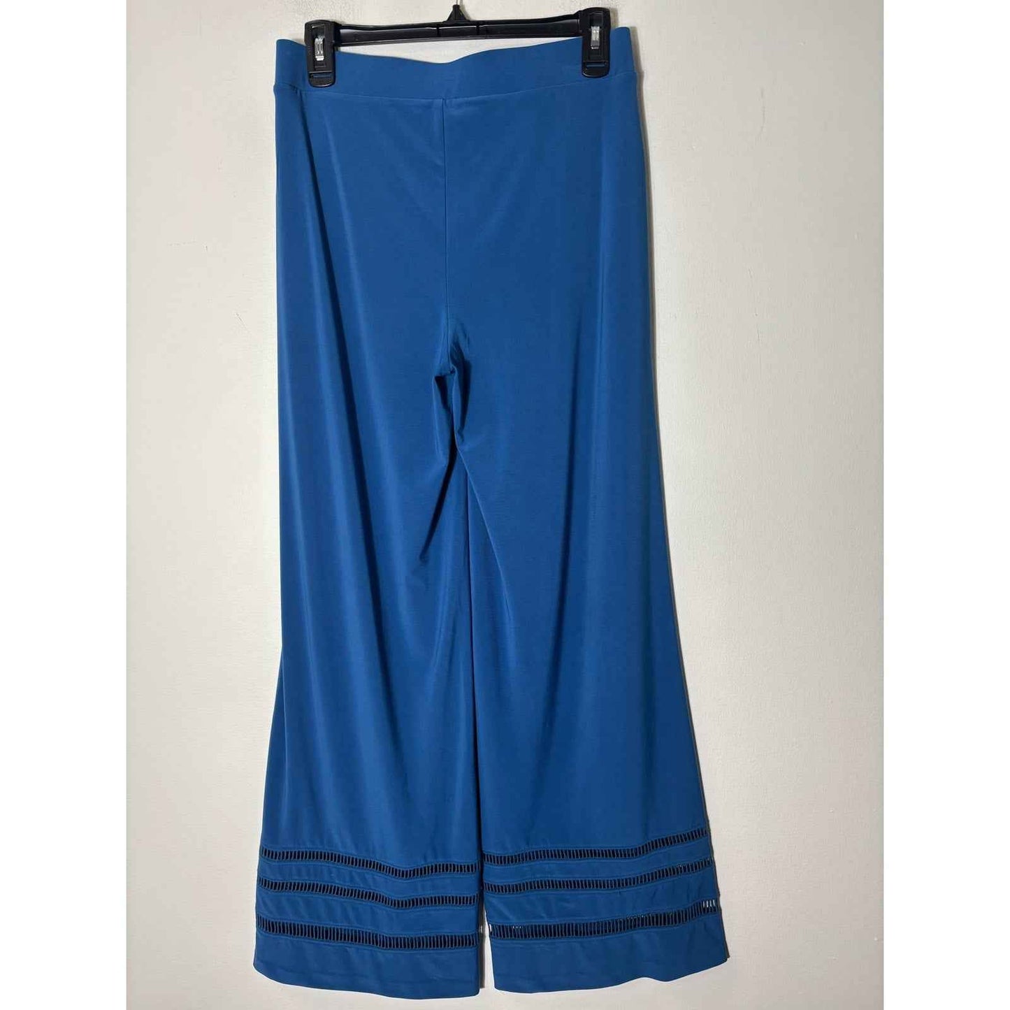 White House Black Market Blue Wide Leg Flowy Pants Sz XS
