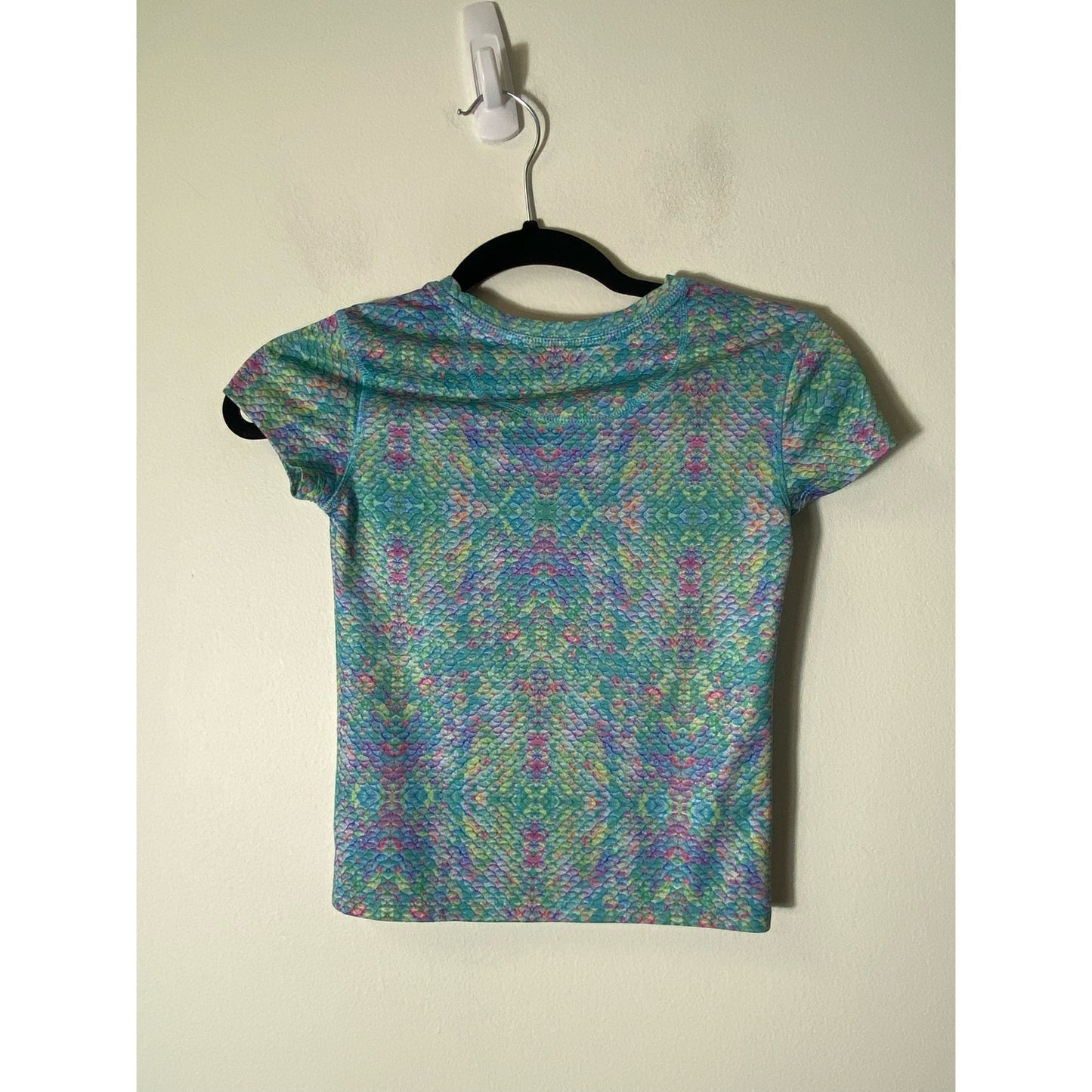 Girls Reel Legends Green Athletic Shirt Sz S