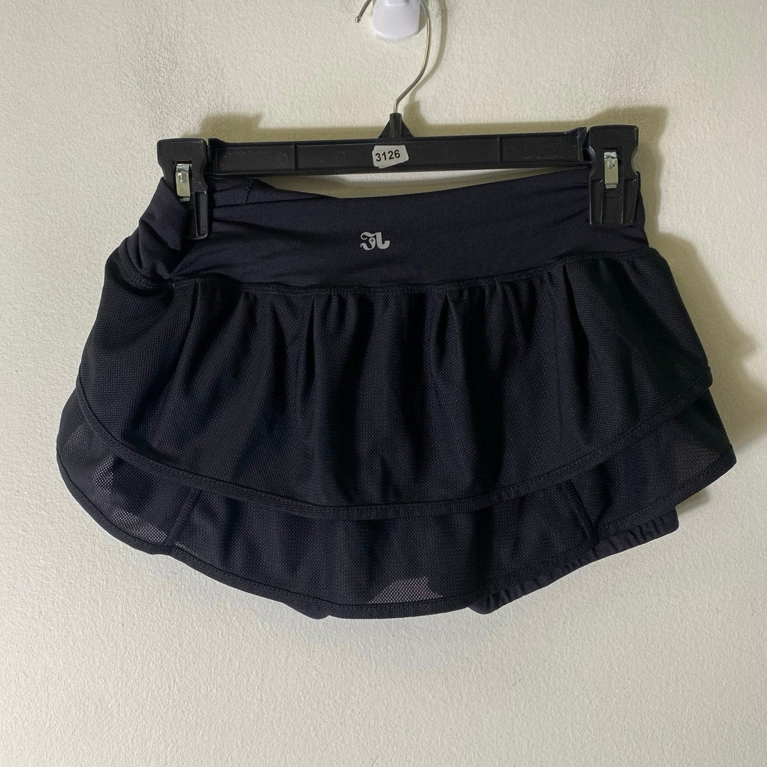 Jo+Jax Black Athletic Mini Skort Sz 2