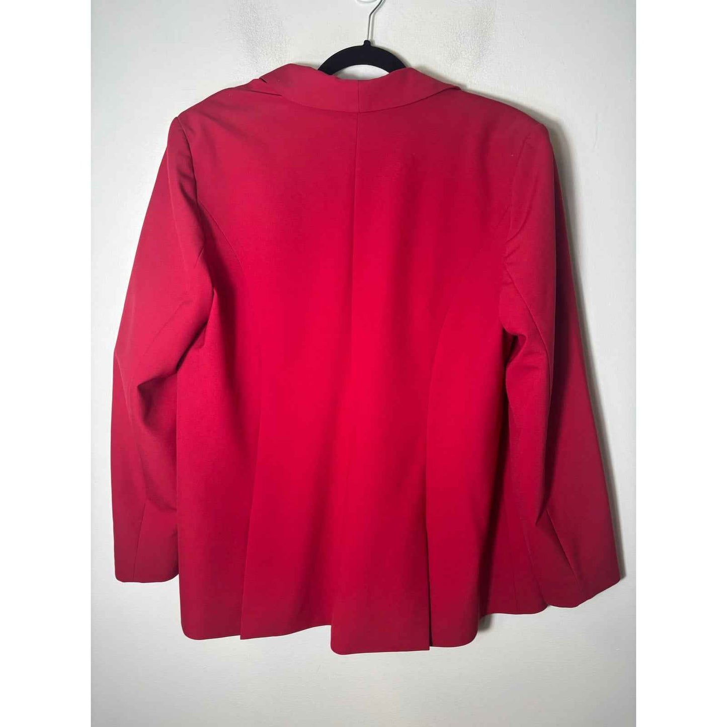 Eloquii Red Long Sleeve Blazer Sz 18