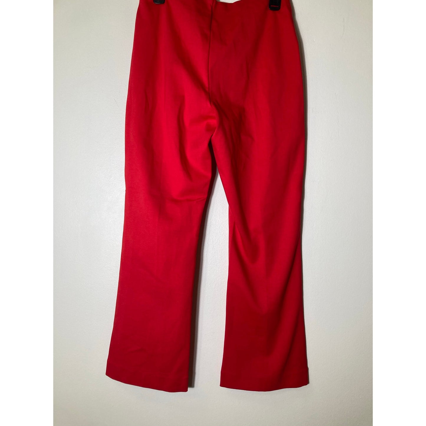 NWT Everlane Red Side Zip Ankle Pants Sz M