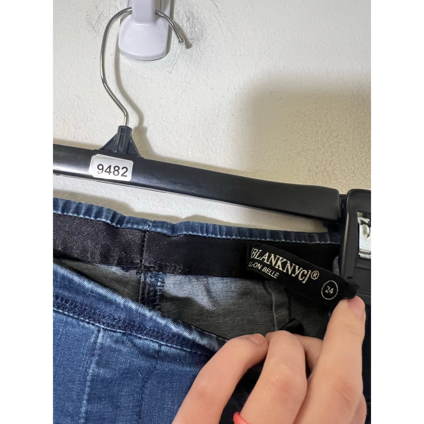 J. Brand Blue Pull On Flare Jeggings Sz 24