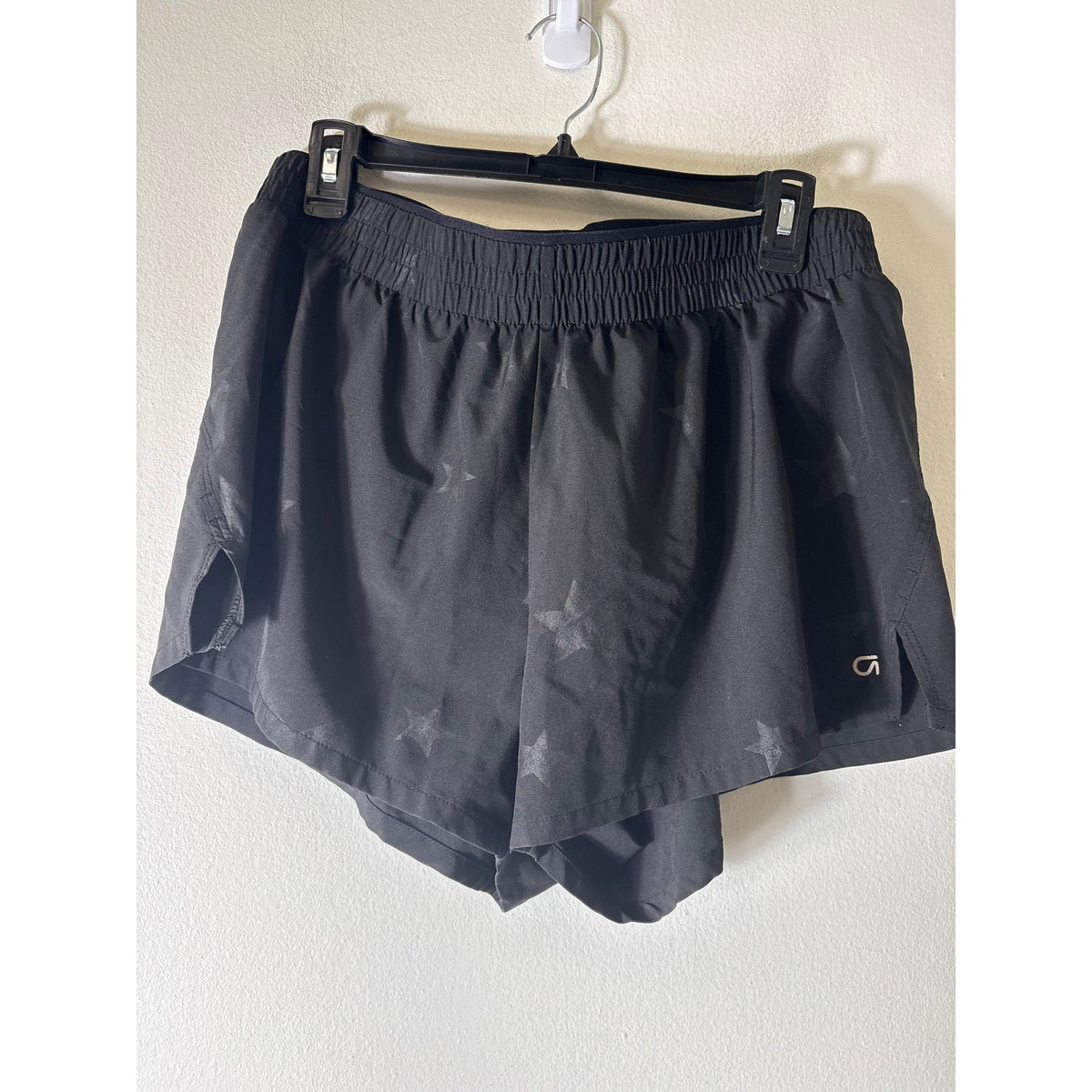 Gap Fit Black Star Athletic Shorts Sz L