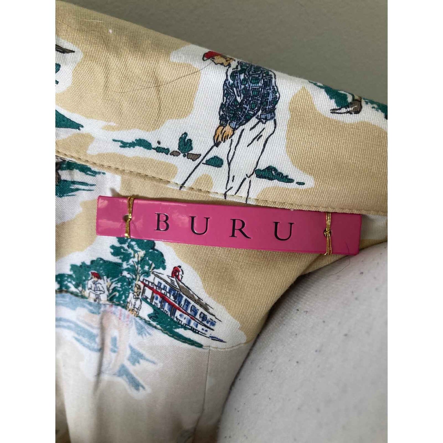 Buru Golf Scene Dress Sz S