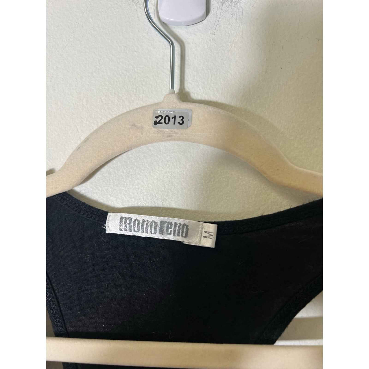 Monoreno Soft Black Leisure Tank Sz M