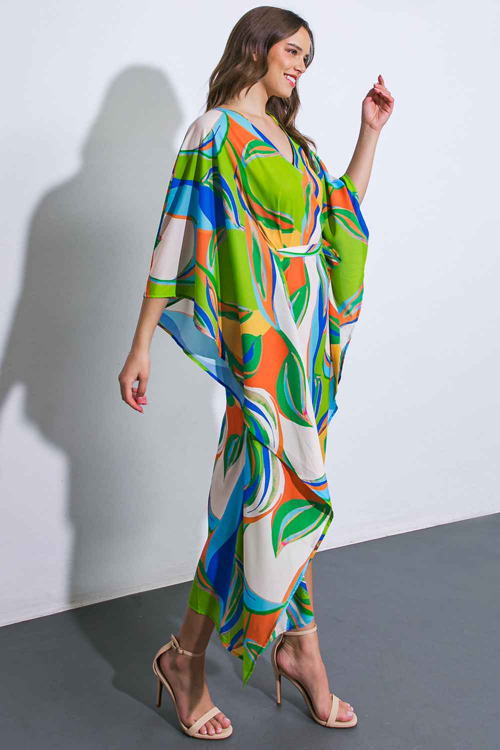 A BEAUTIFUL SIGHT WOVEN KAFTAN DRESS