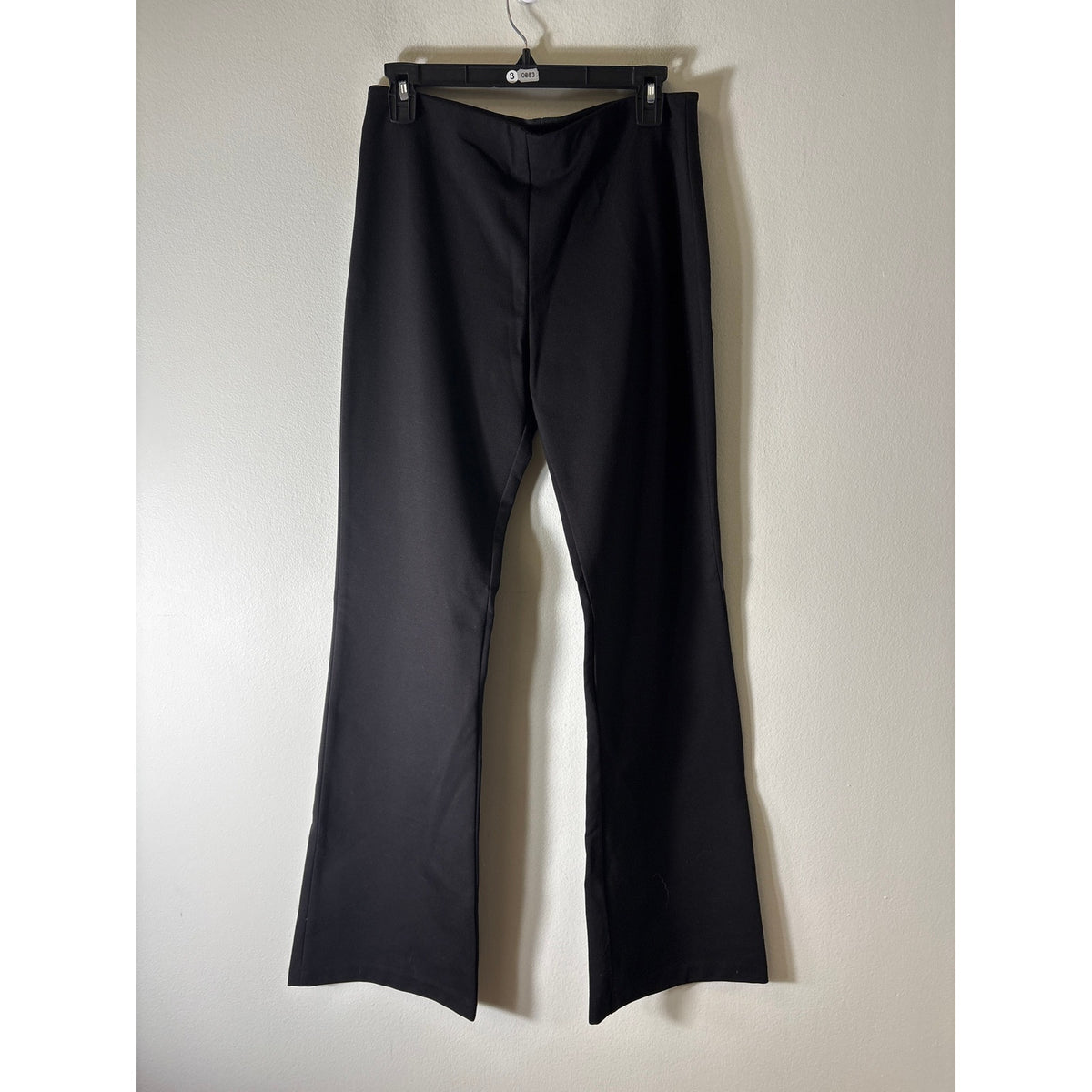 Equestrian Black Pull On Pants Sz Large
