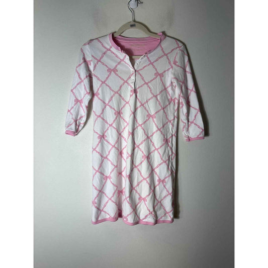 Womens Beaufort Bonnet Company Pink Bow Nightgown Sz XS