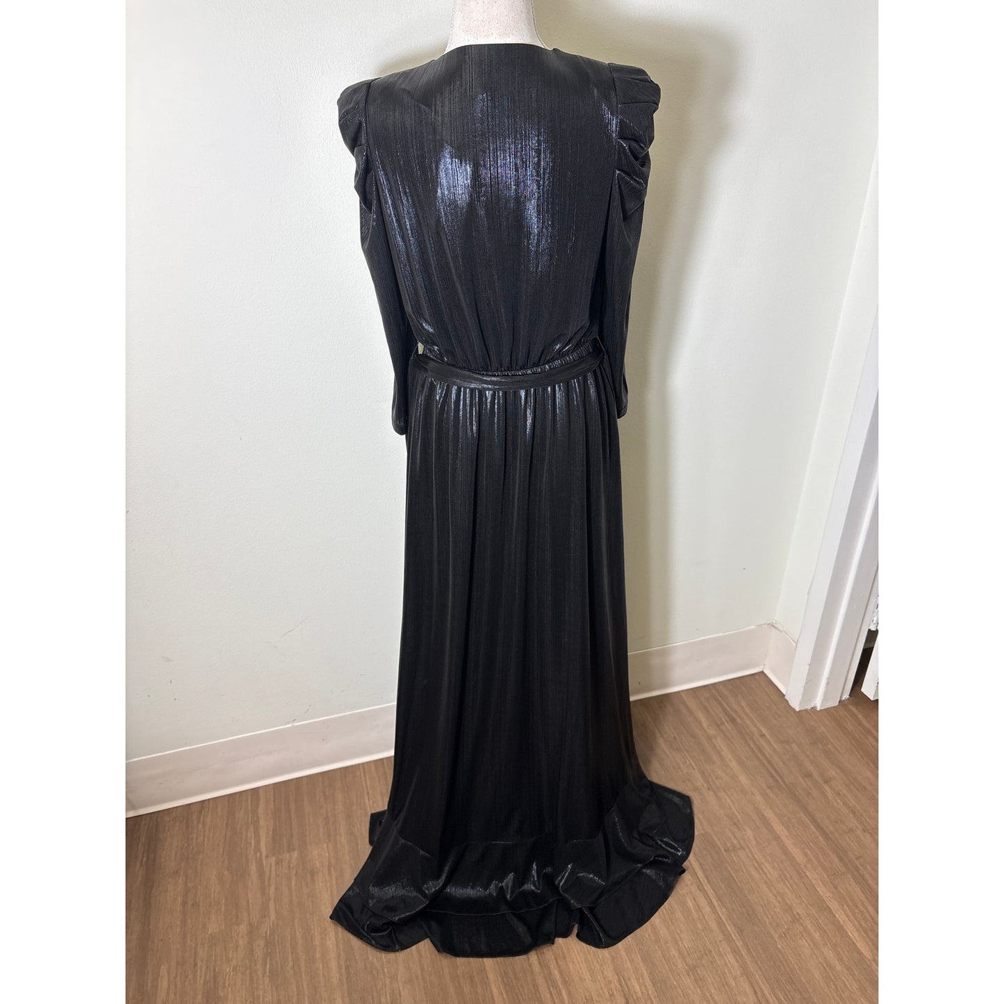 NWT Retrofete Black Flora Dress Sz M
