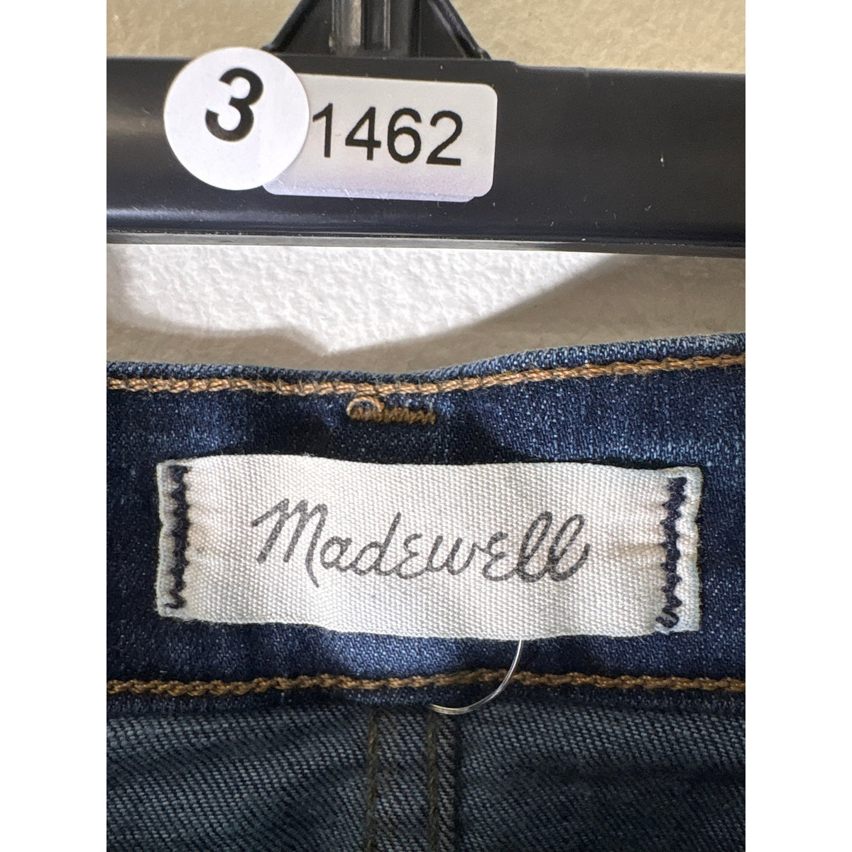 Madewell Dark Wash Tapered Leg Denim Sz 30