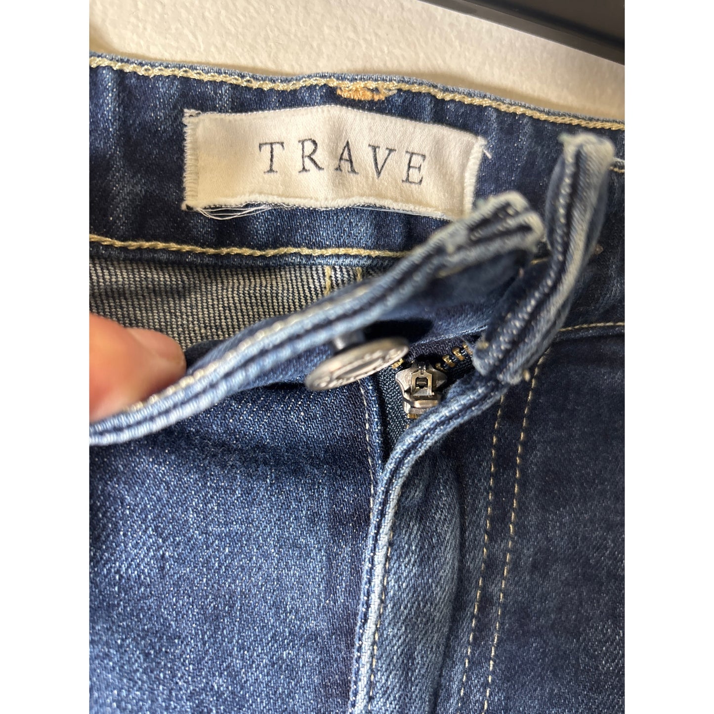 Trave Irina Slim Dark Wash Jeans Sz 29