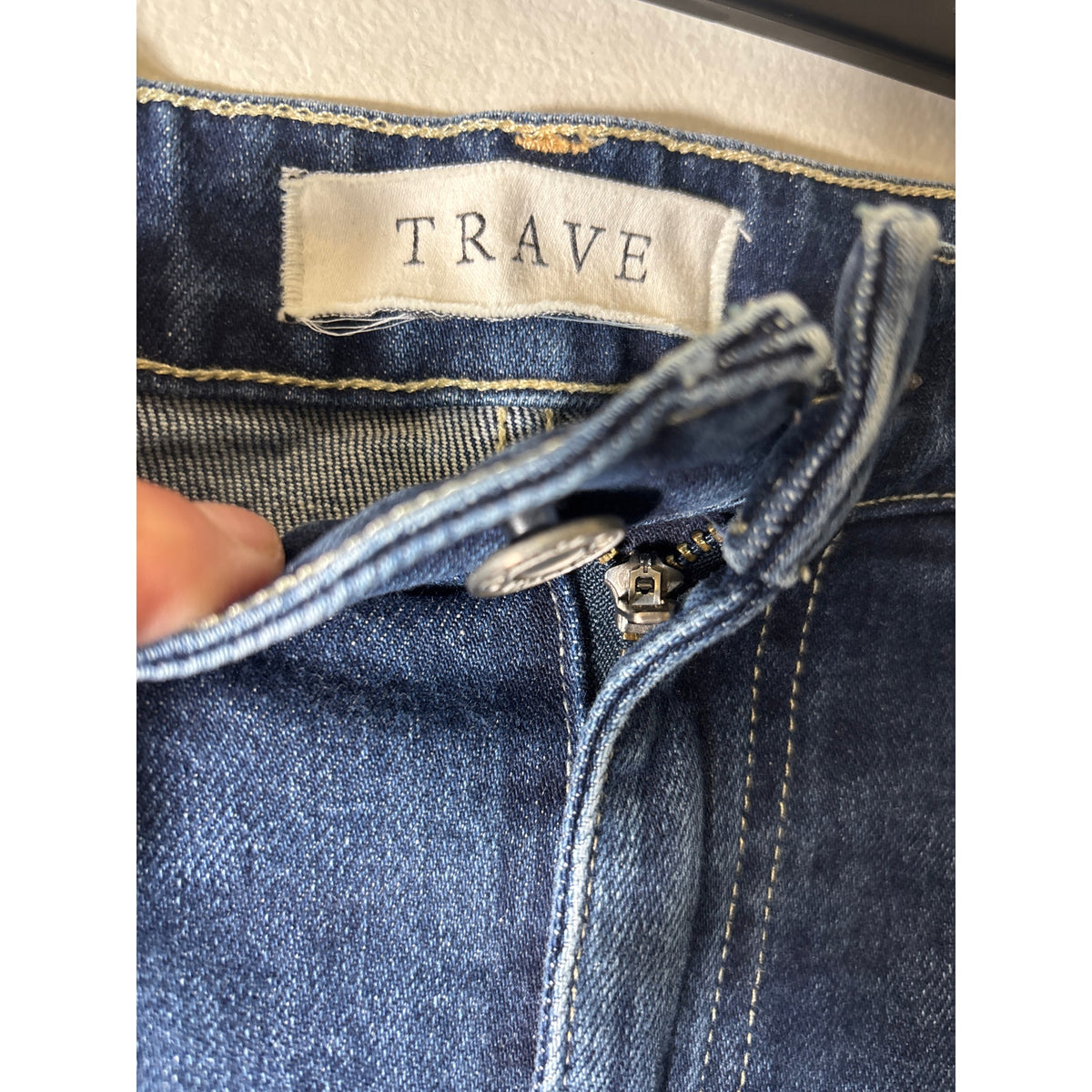 Trave Irina Slim Dark Wash Jeans Sz 29