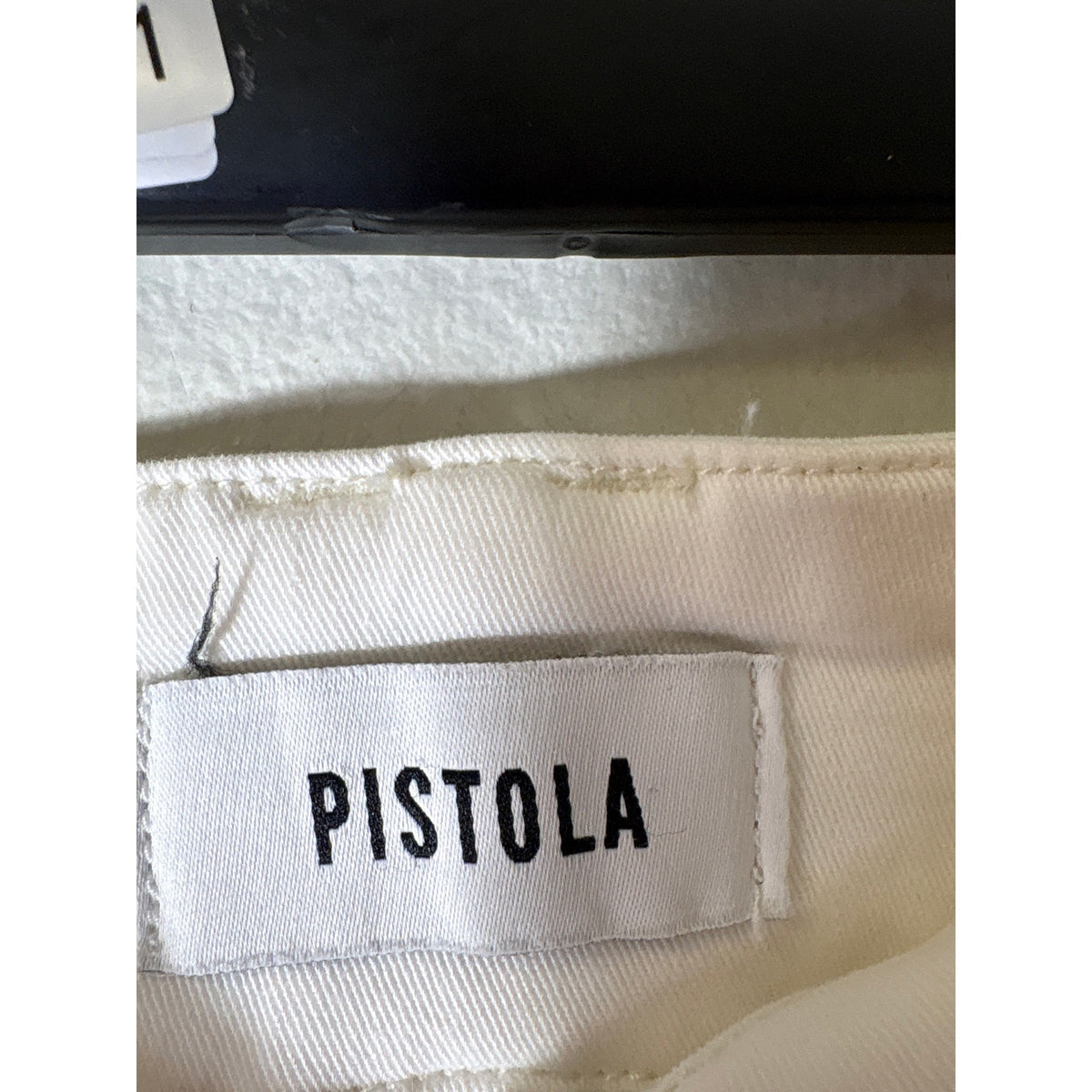 Pistola White Cotton Shorts Sz 27