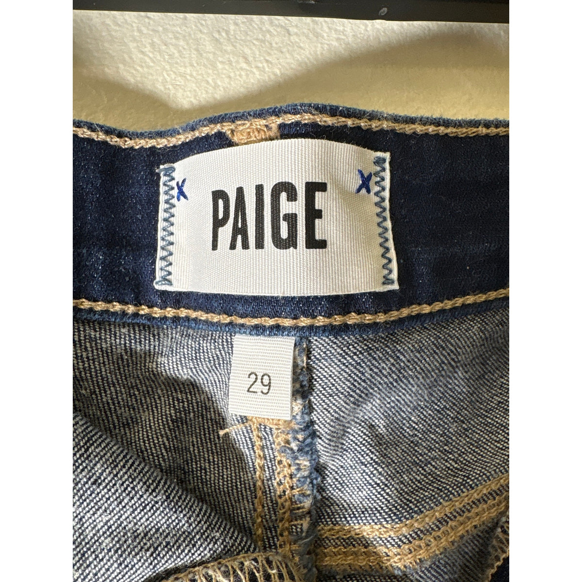 Paige Jimmy Jimmy Denim Shorts Sz 29