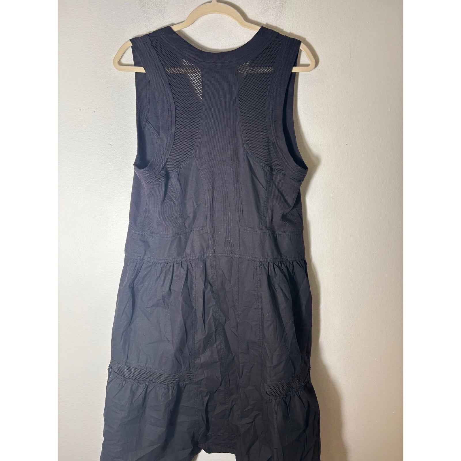 Daily Practice Black Razor Back Athleisure Dress Sz M