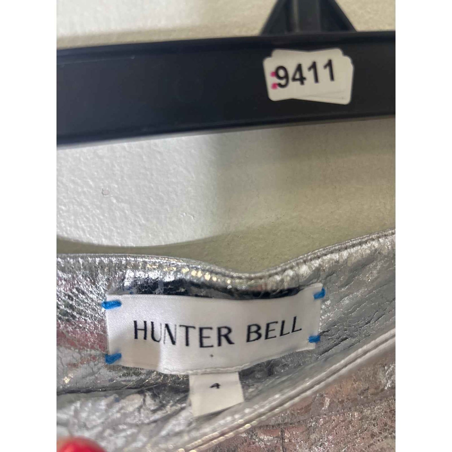 NWT Hunter Bell Silver Shorts Sz 4