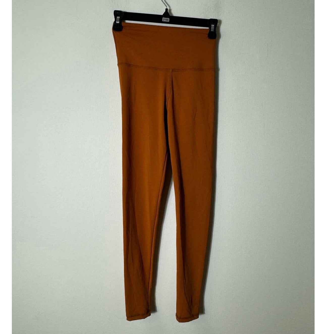 NWT Strut This Orange/Brown Exercise Legging Sz XS
