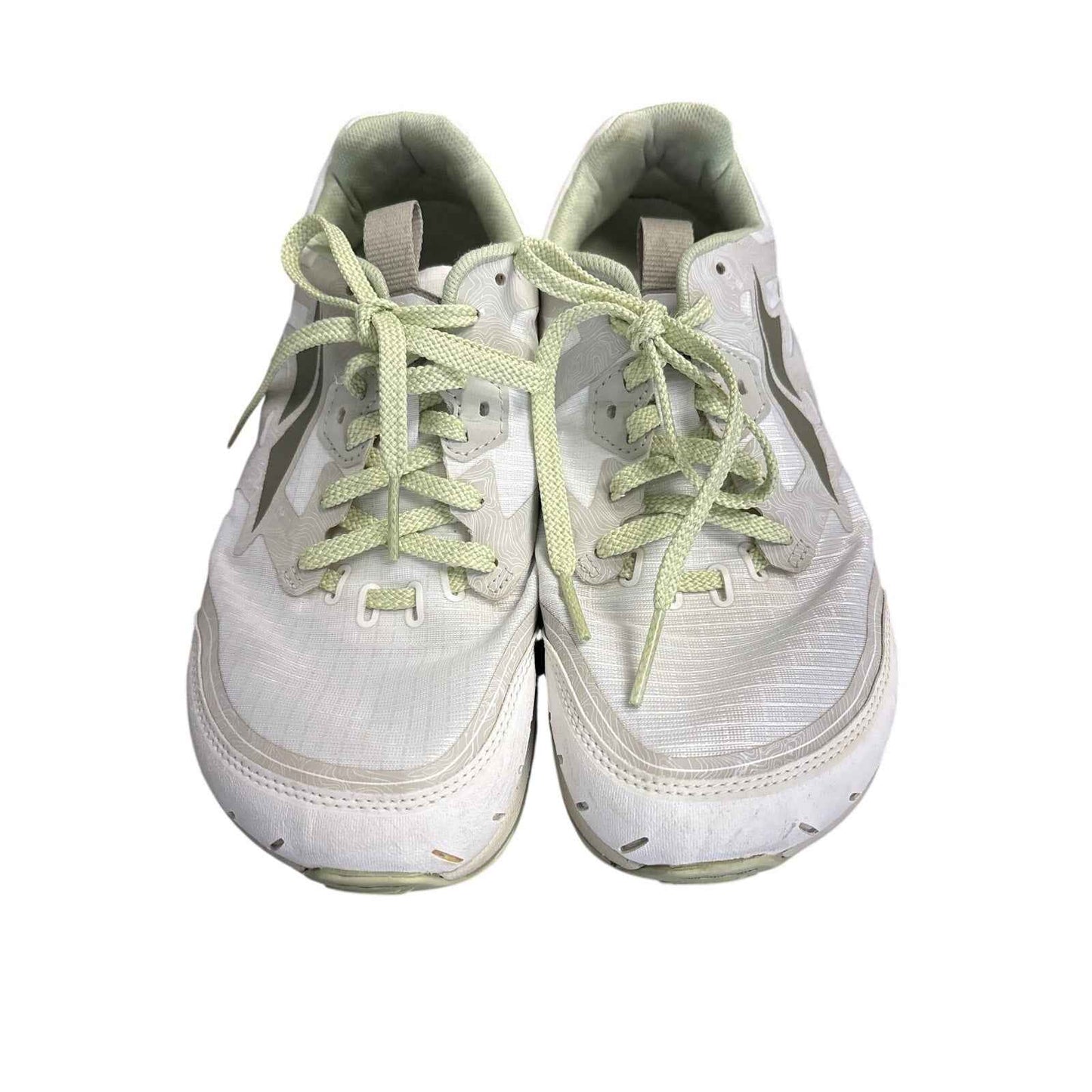 Altra Ego White and Sage Tennis Shoes Sz 8