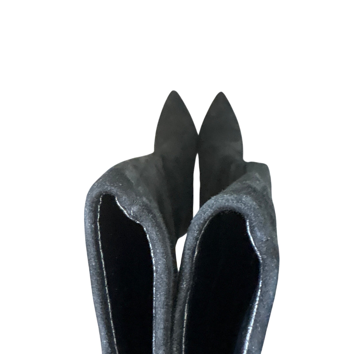 Vince Camuto Black High Suede Heel Boot Sz 9