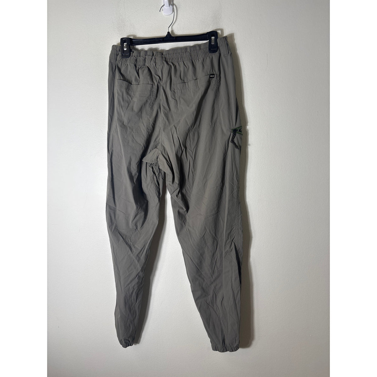 Mens REI Dark Gray Nylon Travel Pants Sz L