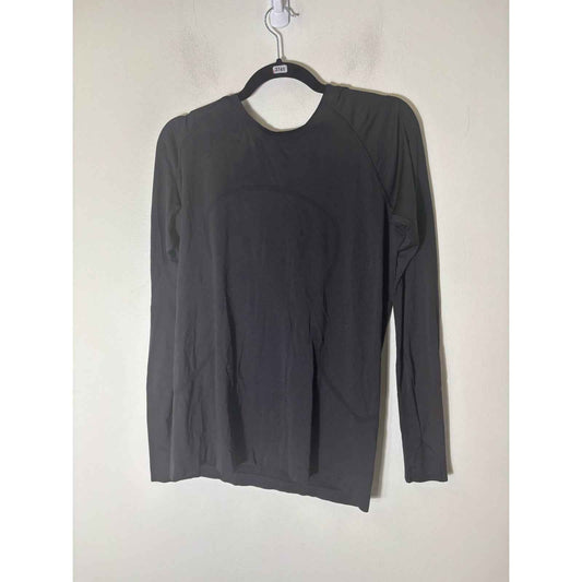 Lululemon Black Long Sleeve Swifly Shirt Sz 12