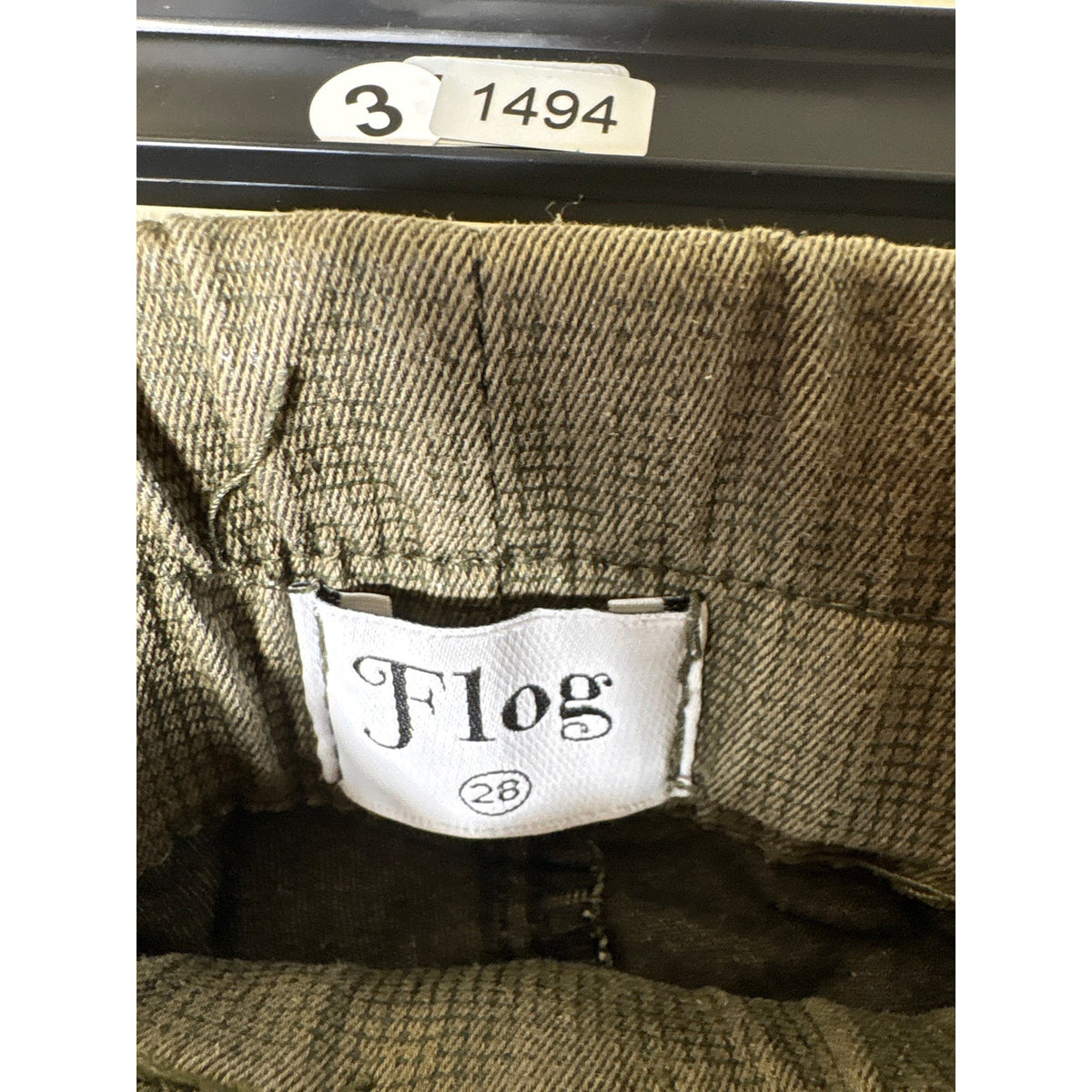 Flog Dark Green Jogger Style Pants Sz 28