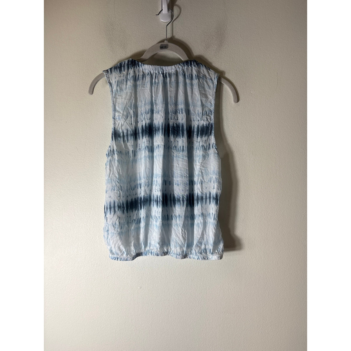 Bella Dahl Blue Tie Dye Tank Sz S