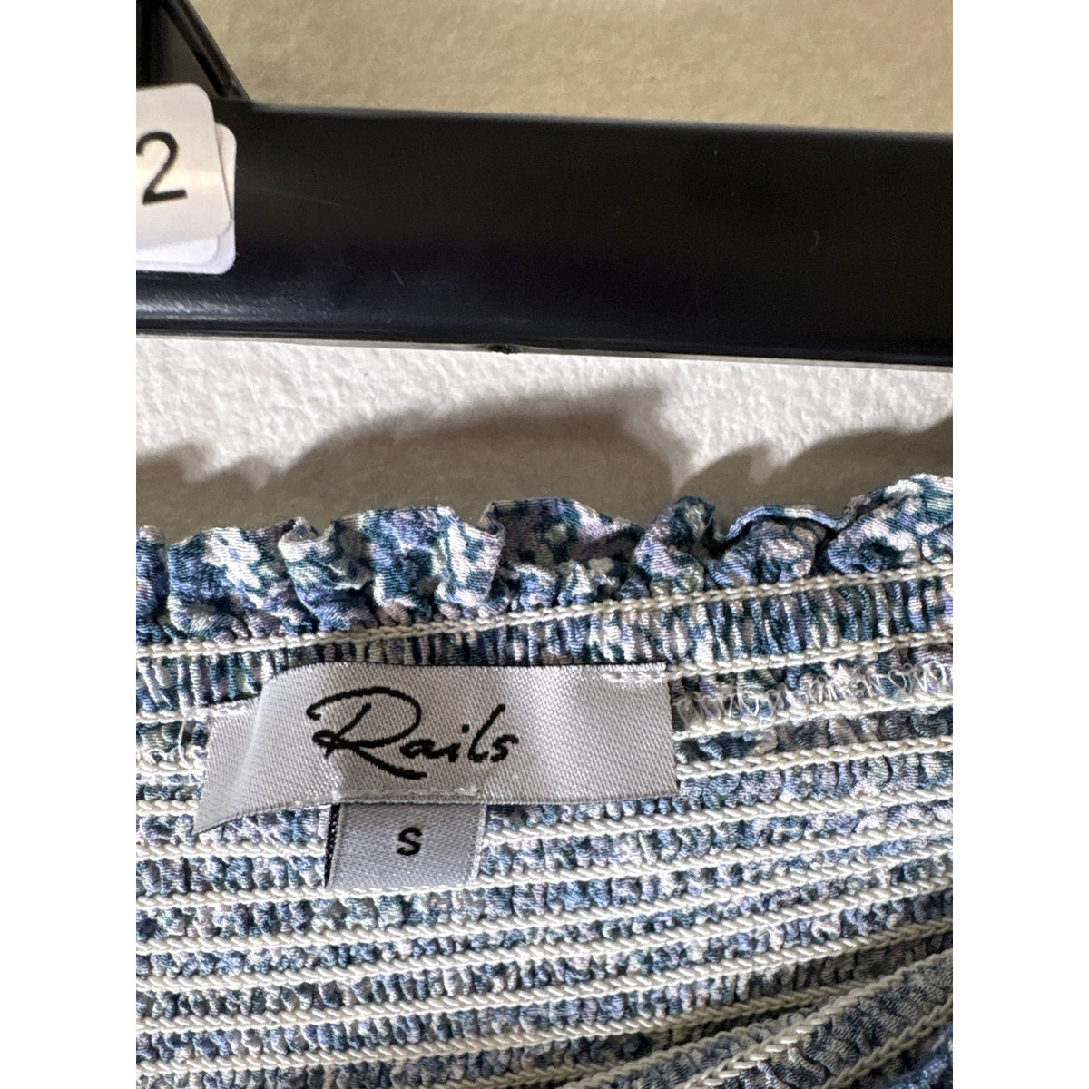 Rails Mini Blue Floral Skirt Sz S