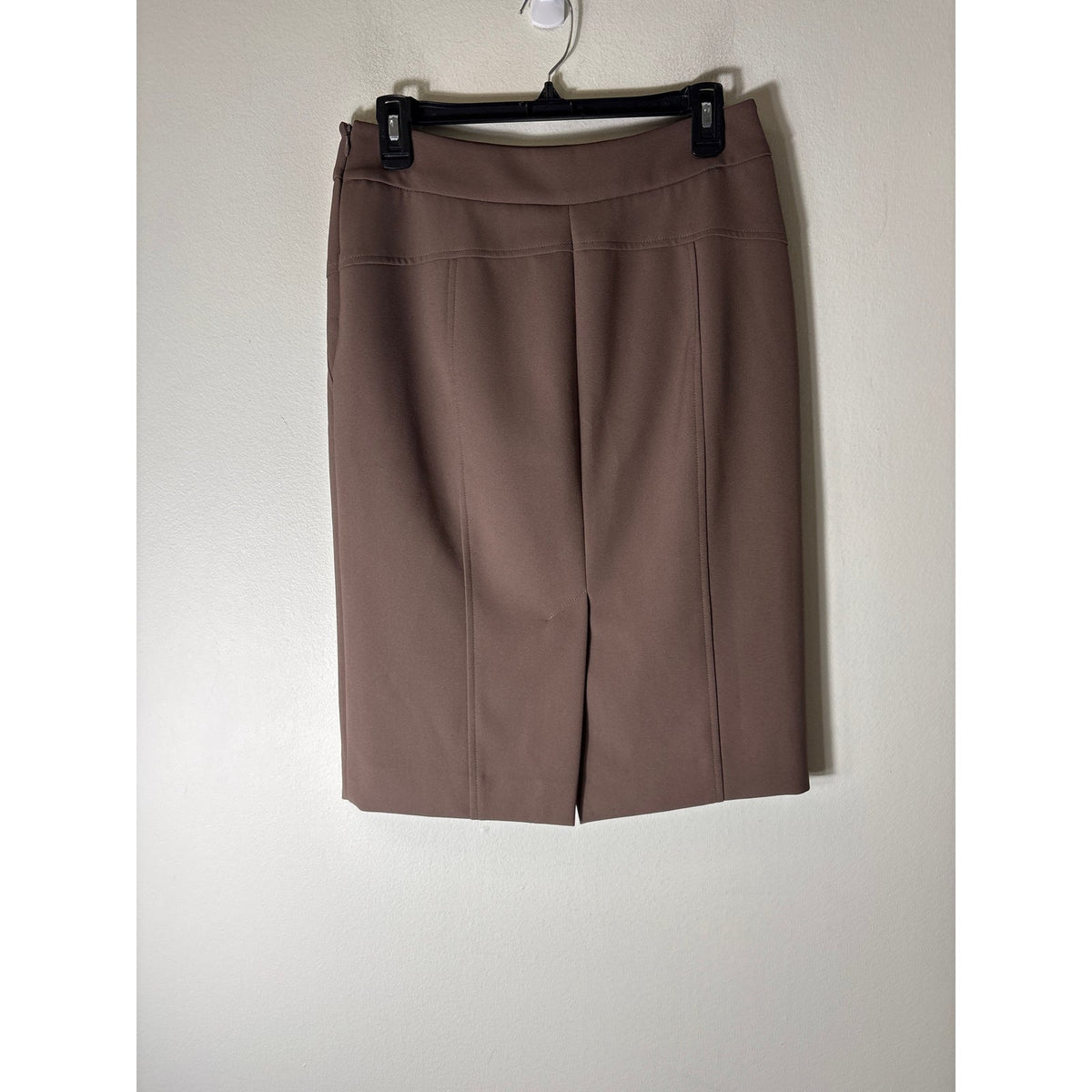Piece Of Cloth Taupe Knee Length Pencil Skirt Sz 4