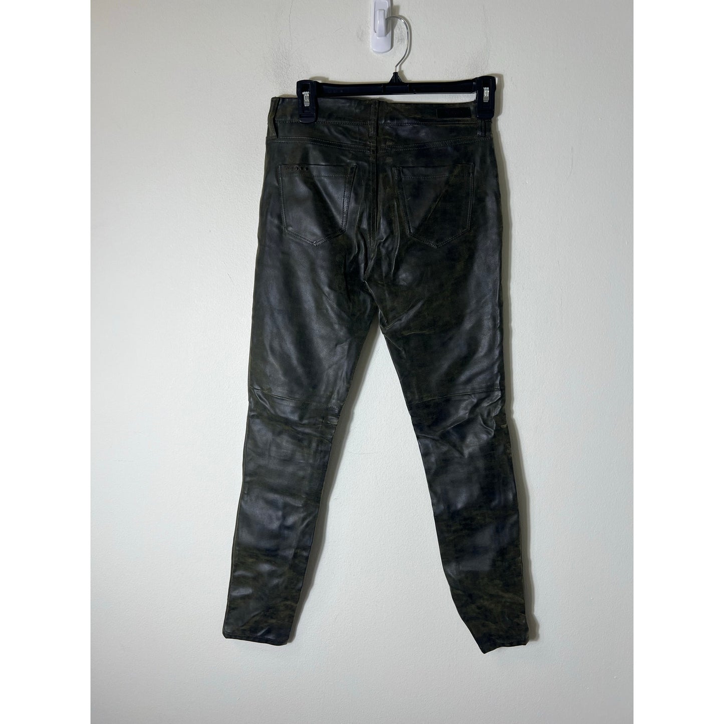 Blank NYC Dark Green Skinny Ankle Jean Sz 25