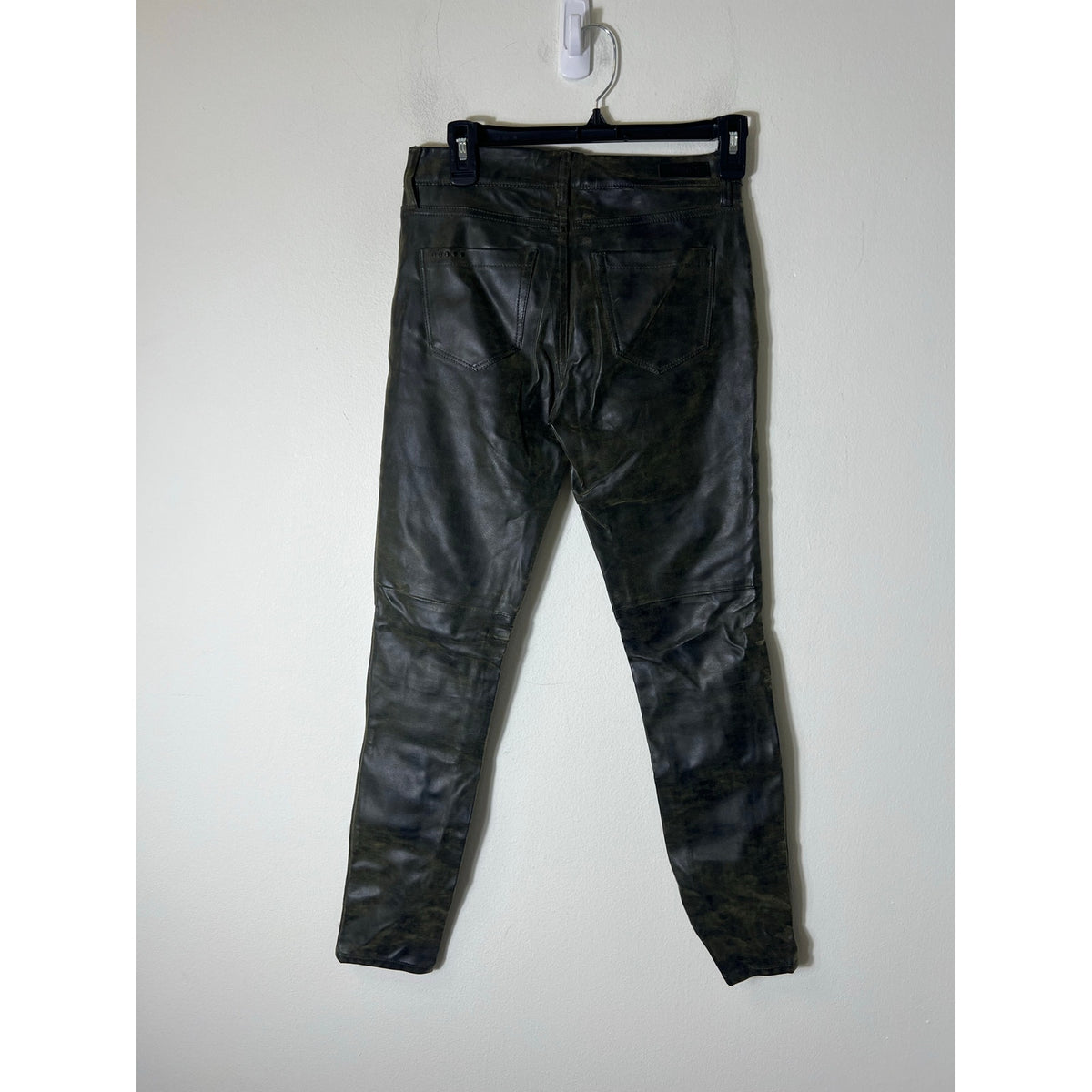 Blank NYC Dark Green Skinny Ankle Jean Sz 25