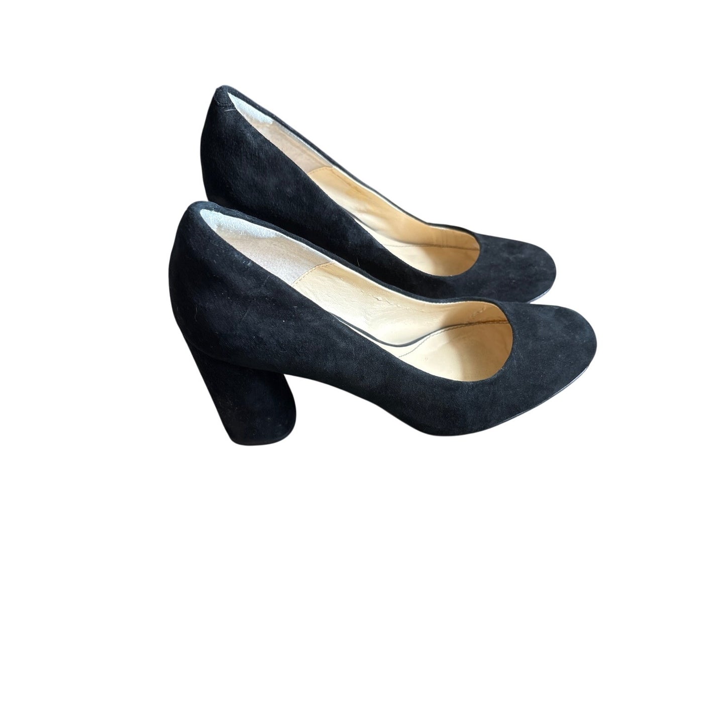 Isola Black Suede High Heel Pumps Sz 9