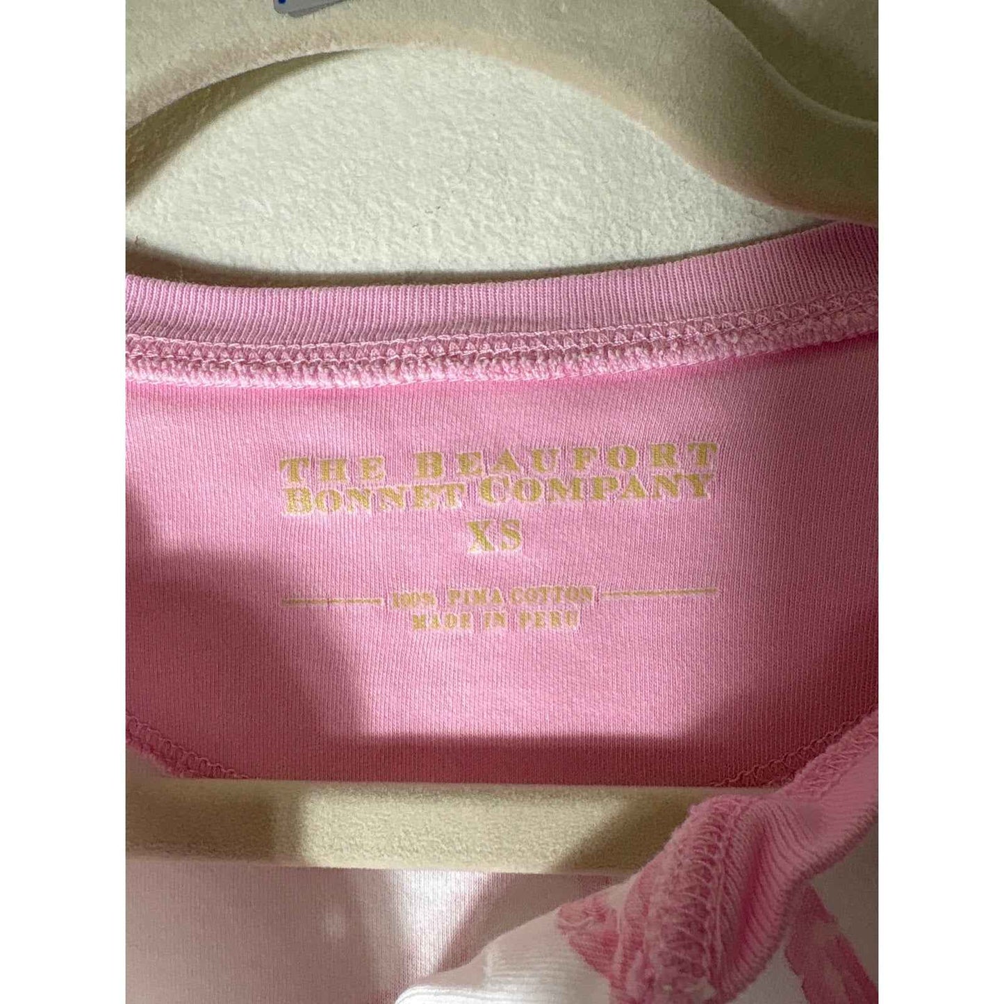 Womens Beaufort Bonnet Company Pink Bow Nightgown Sz XS