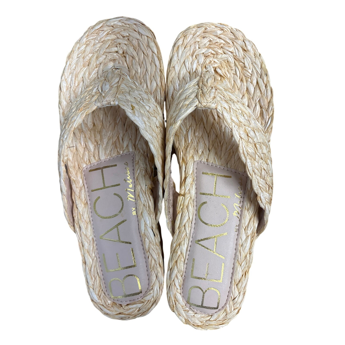 NIB Beach by Matisse Sailor Natural Sandals Sz 8