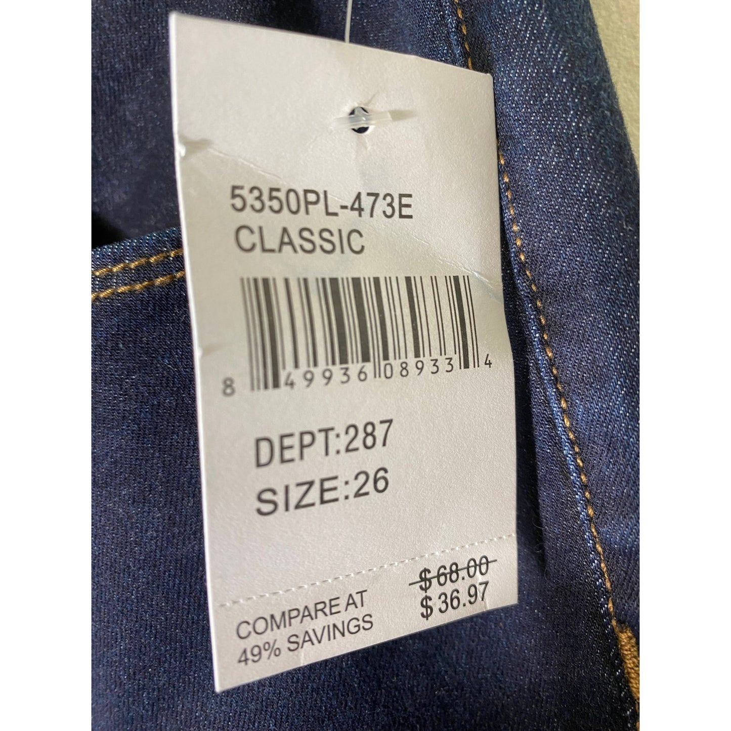 NWT Articles of Society Dark Blue Jeggings Sz 26