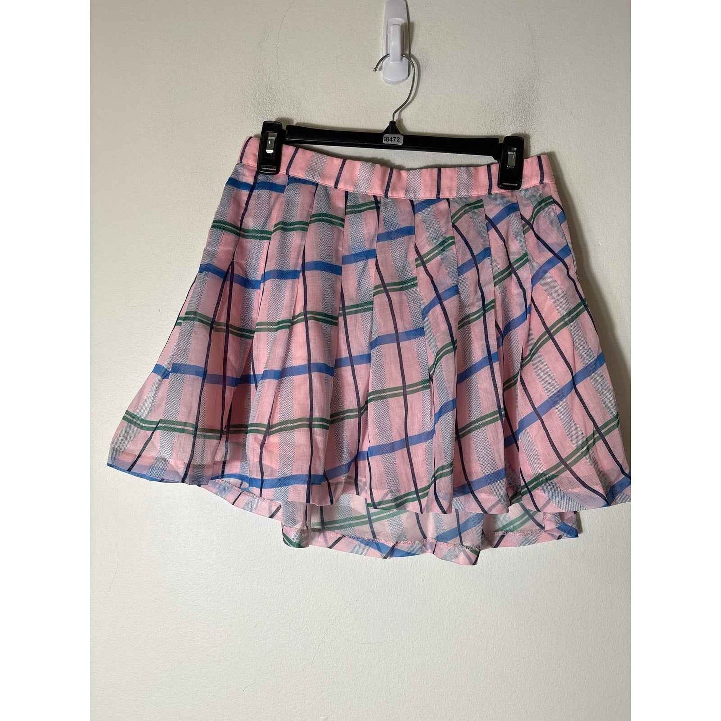 NWT Buru Pink "The Classic Pleated Tennis Skirt Sz M