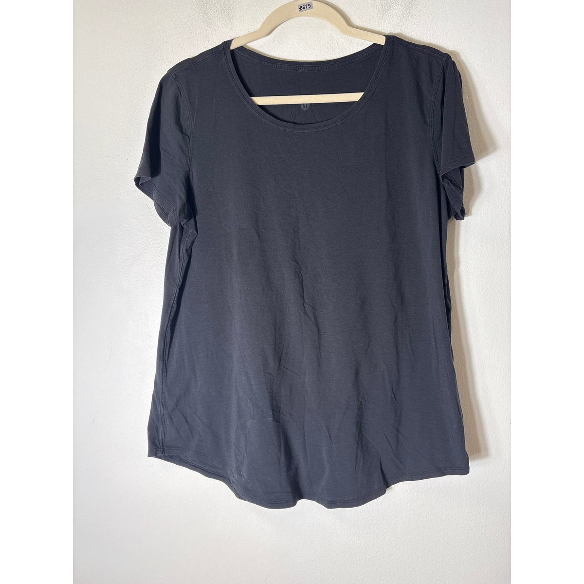 Lululemon Black Short Sleeve T-Shirt Sz 8