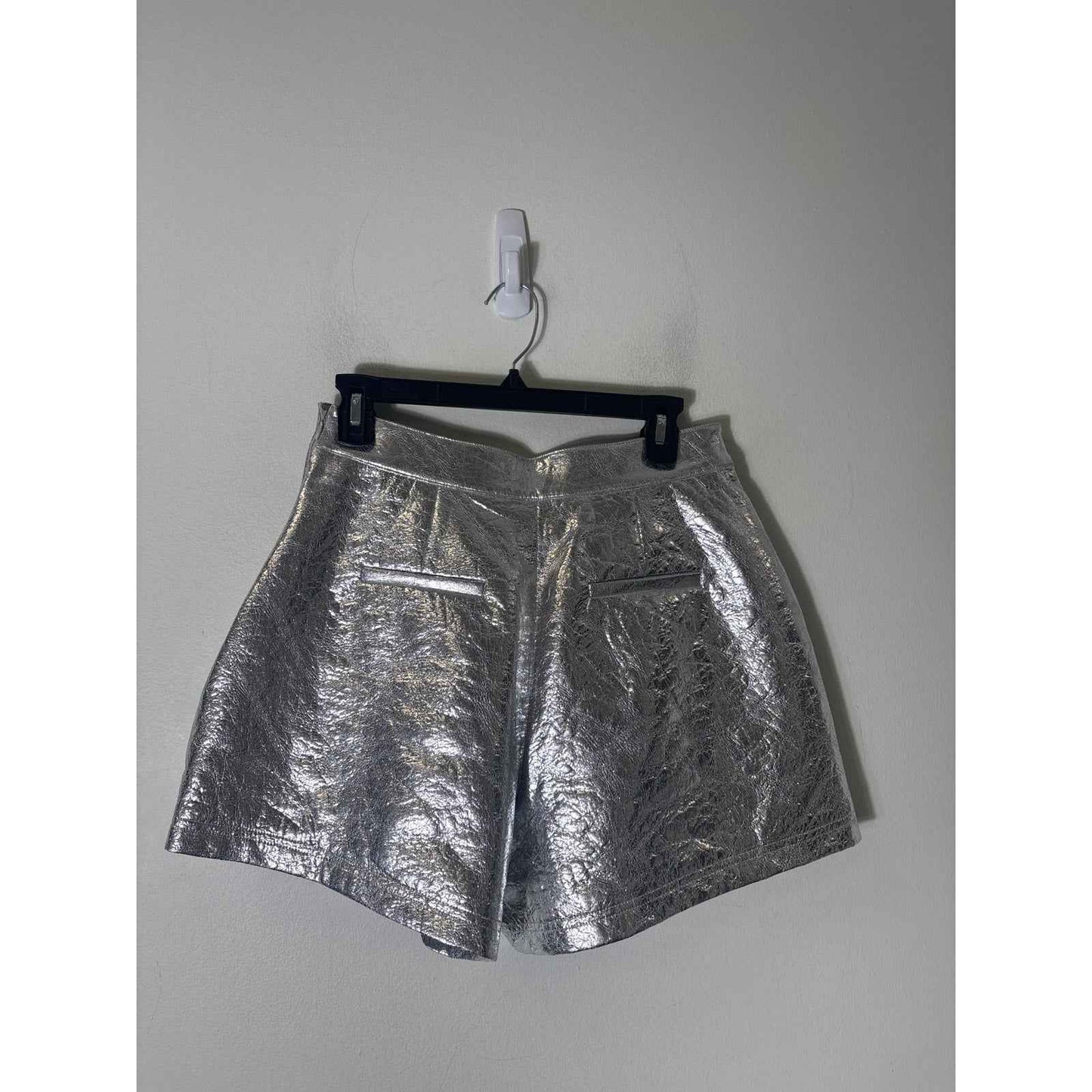 NWT Hunter Bell Silver Shorts Sz 4