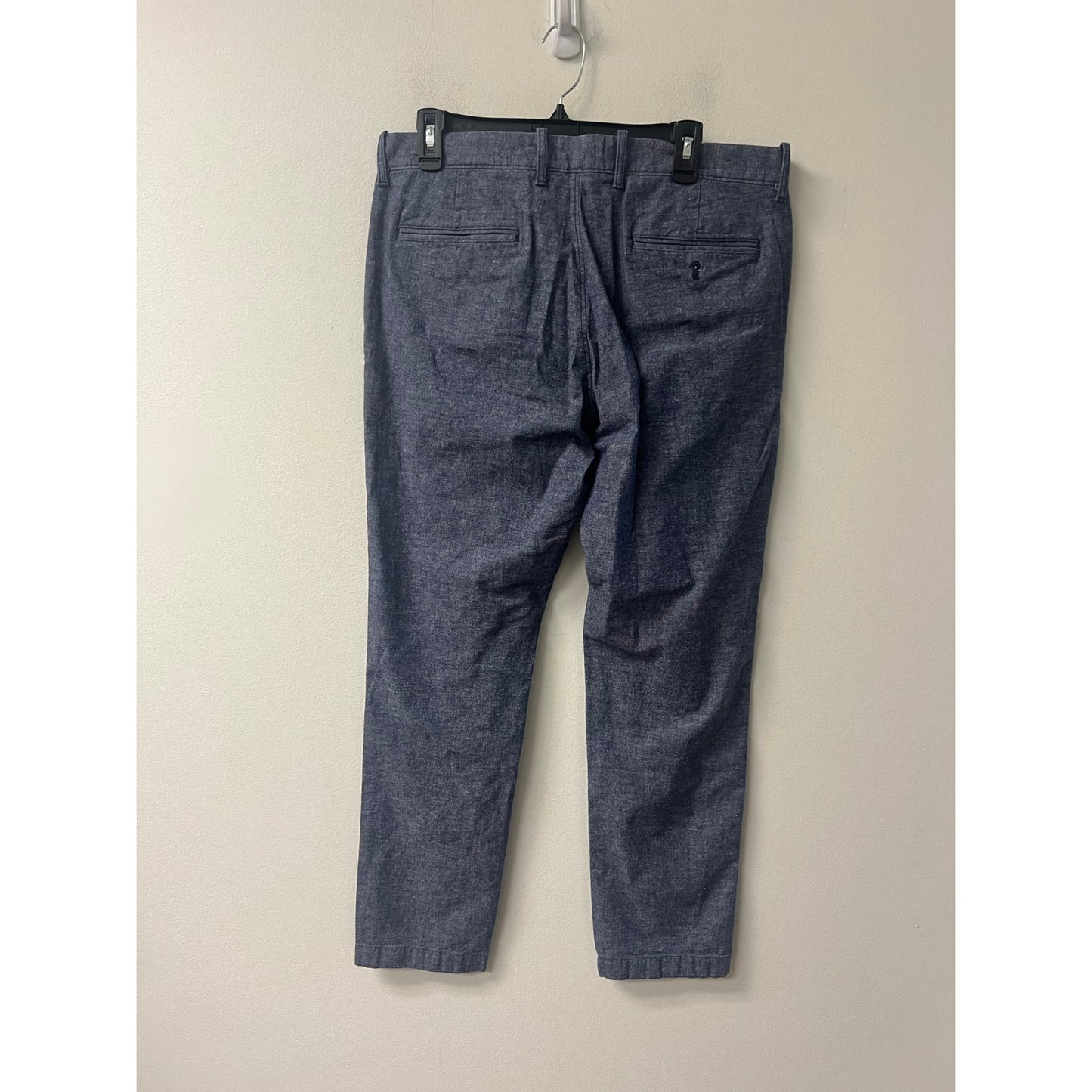 J. Crew Mens Blue Dress Pants Sz 34W 32L