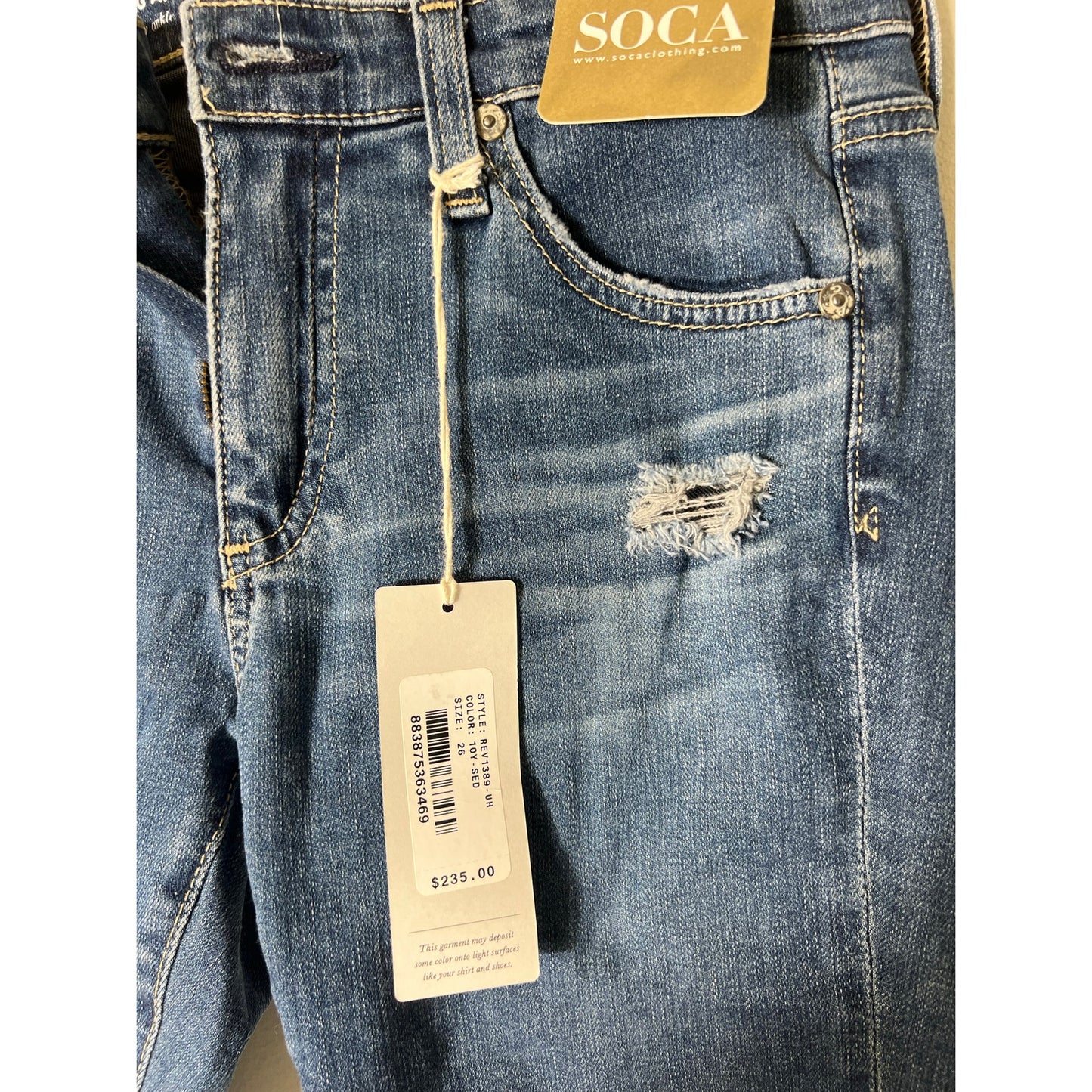 NWT AG The Legging Ankle Distressed Skinny Jeans Sz 26