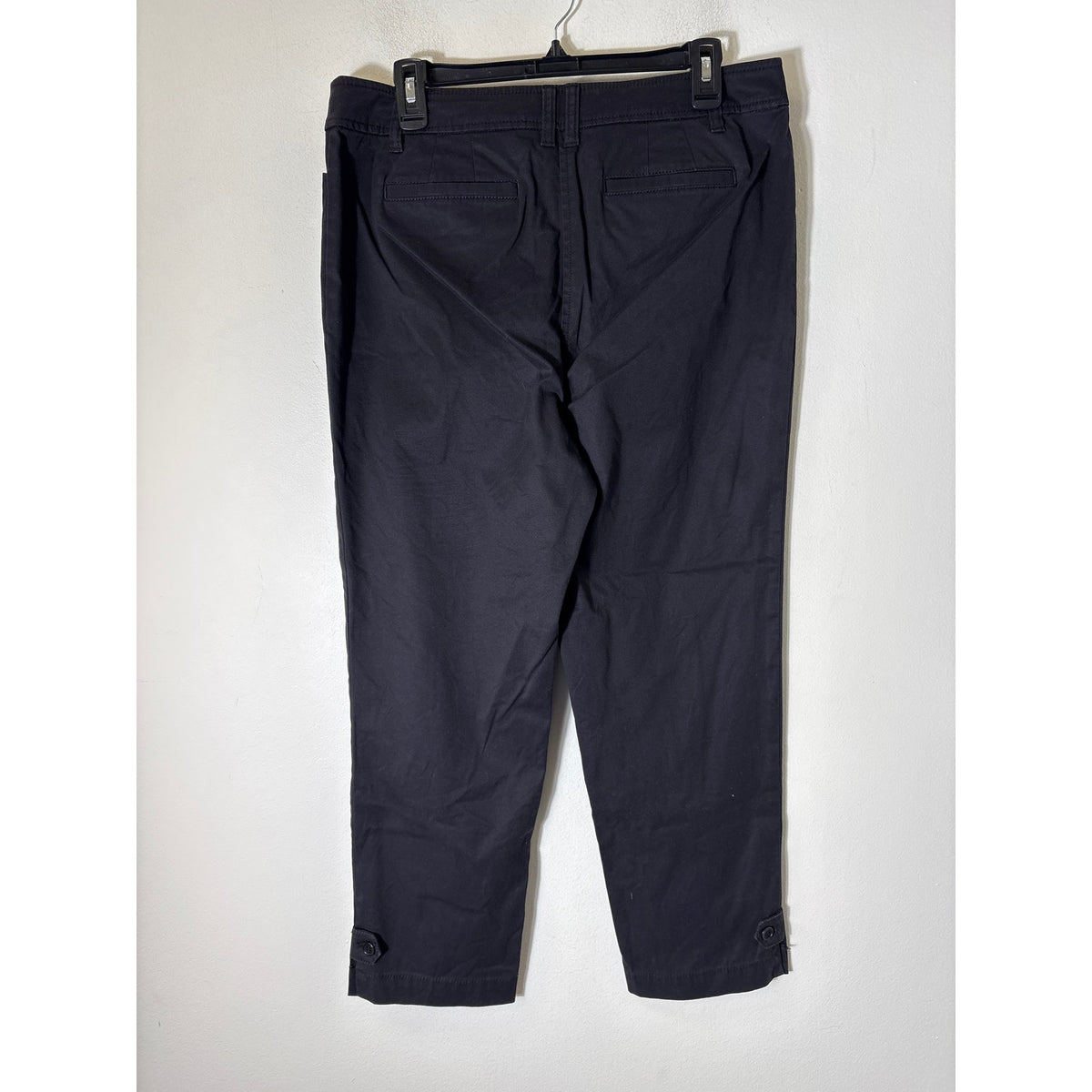 Talbots Black Perfect Crop Pant Sz 10