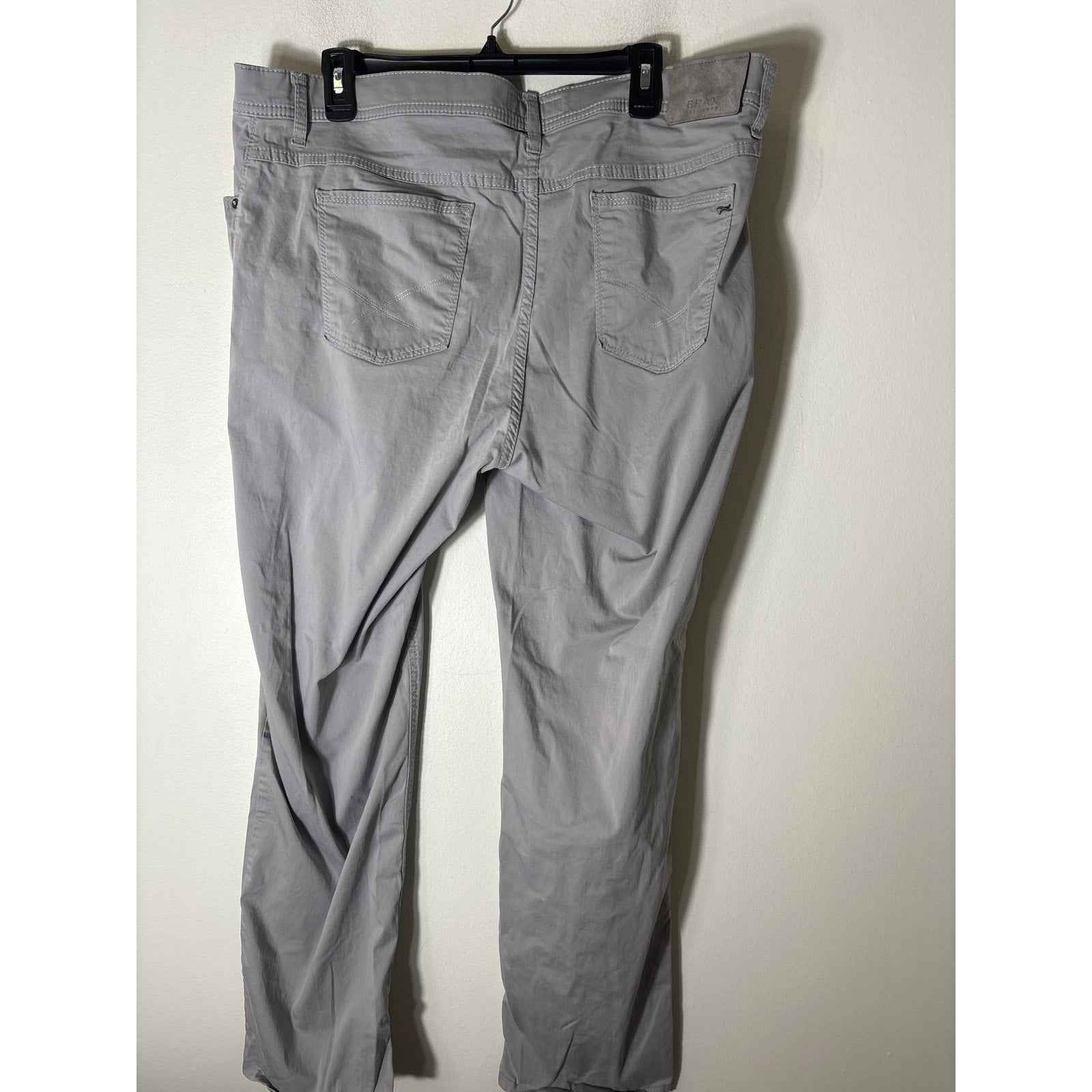 Men's Brax Feel Good Gray "Cooper" Style Pants Sz 40/34