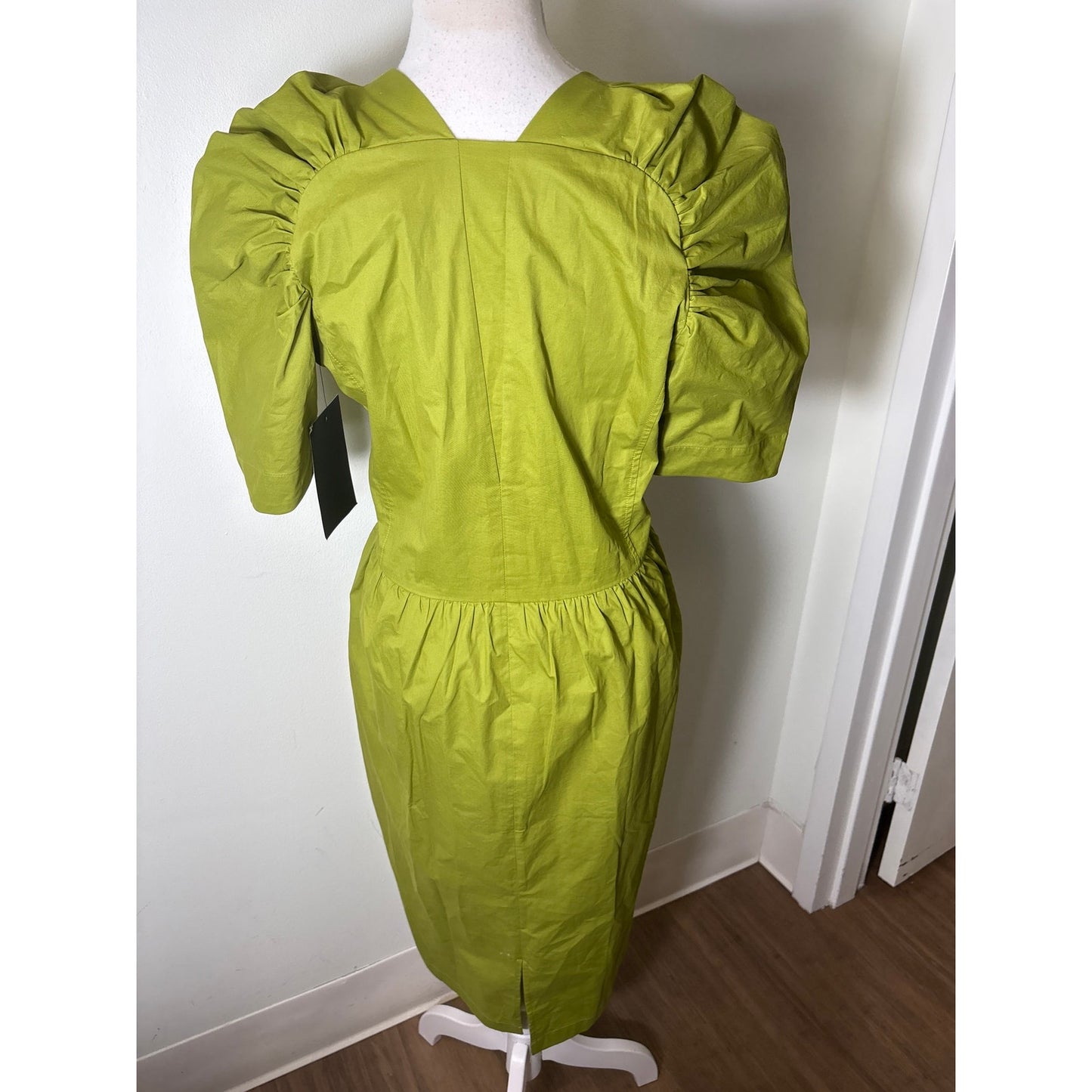 NWT Tuckernuck Woodbine Green Midi Dress Sz L
