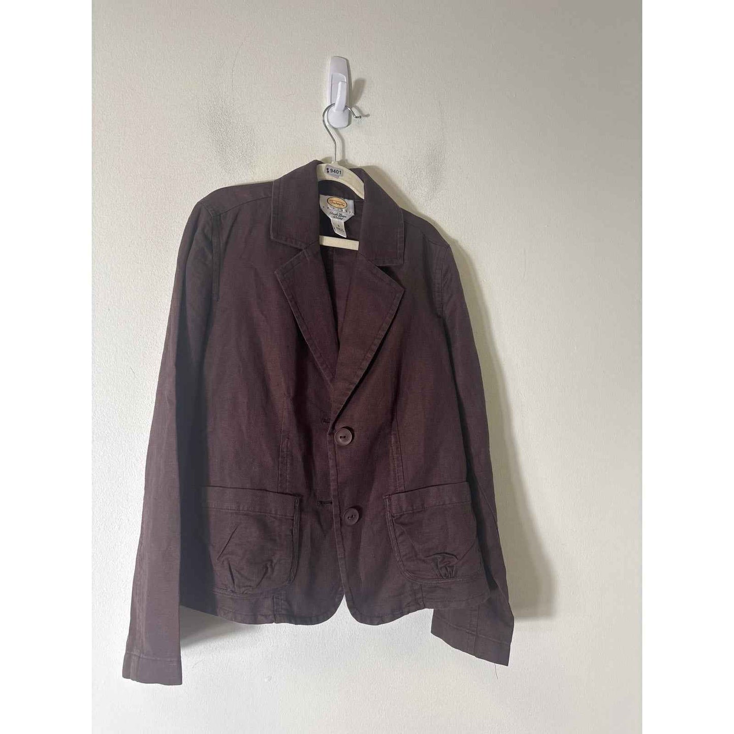 Talbots Chocolate brown Blazer Jacket Sz 4